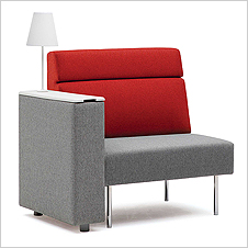 K-CUBE-S1/B1 - Sofa with IT Box (middle backrest)