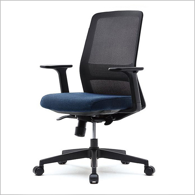 VTN-SLDAU - Mid Meshback Fabric Seat