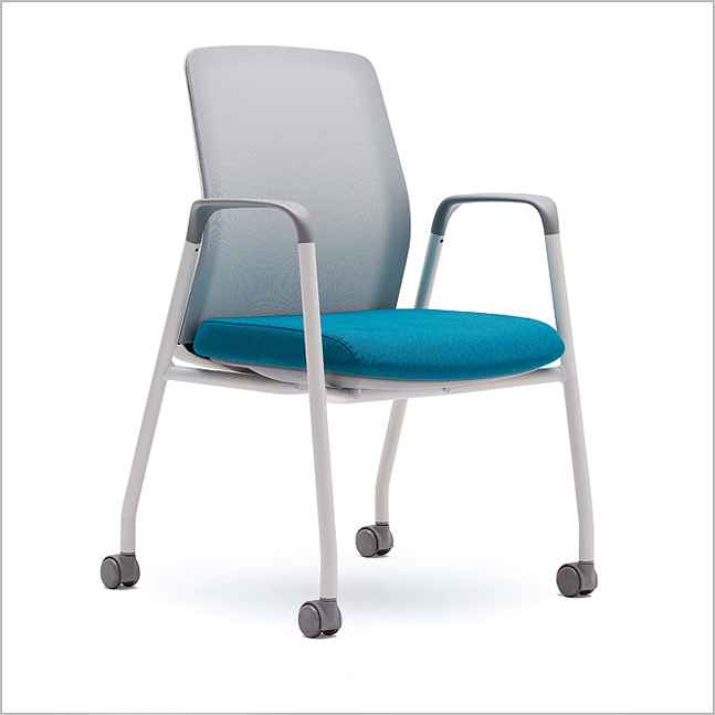 VT-FE - Meshback Fabric Seat Visitor