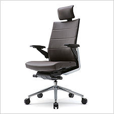 EX21-HEZ Full Leather - Full Leather High Back